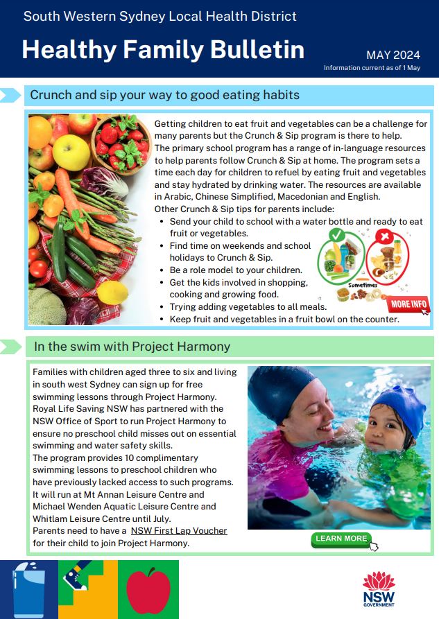 May 2024 Healthy Family Bulletin
